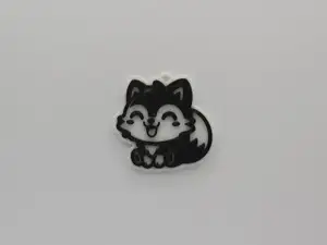 Cute Wolf Keychain