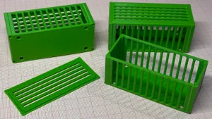 Mini cage container - Marklin 44700 container carrier - mini conteneur cage