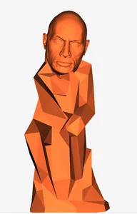 Dwane “The Rinker” Johnson ready to print+gcode