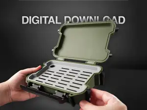 HEAVY DUTY TACTICAL MILITARY CASE WITHOUT SCREWS