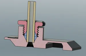 Úprava FS-cover na MK3S+ pro PTFE trubičku