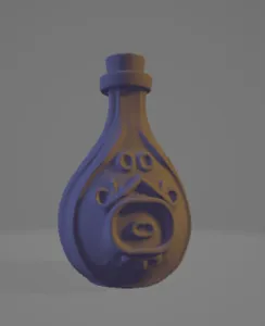 magic or potion bottle