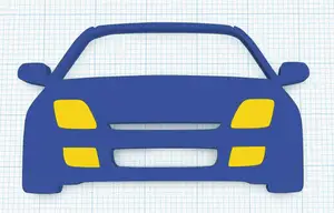 Honda Prelude 5 keychain