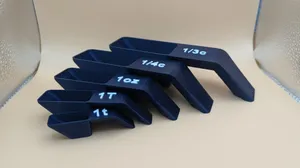 Easy-Print Scoops! (Measuring Cups)
