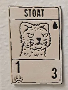 Inscryption Stoat Card Model