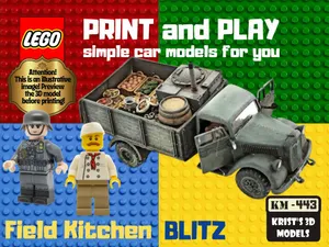 LEGO Blitz field kitchen