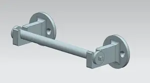 stackable modular rack for kitchen hooks (ikea)