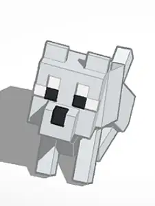 Minecraft wolf