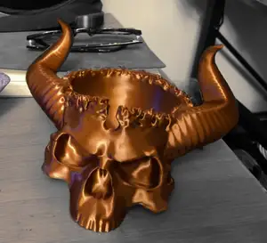 HellsFire 'Skull King' Series _ Skull-Bowl -3D Model