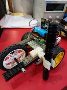LEGO Pen holder with joint