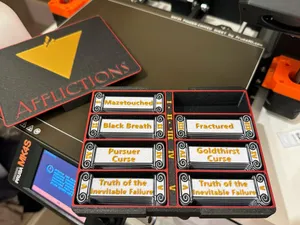 Aeon Trespass Odyssey - Affliction Tokens and Tray
