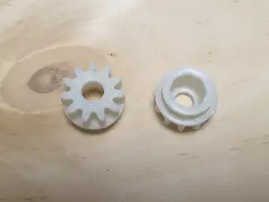 Gear wheel replacement for Vileda Turbo