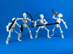 Poseable Skeleton Army