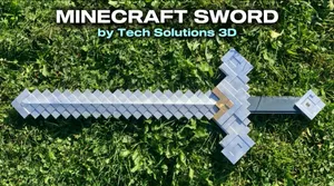 Minecraft sword (1:1 replica from the movie)