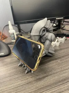 Metroid Chozo Statue Holder