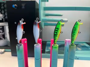 Lure holder for painting