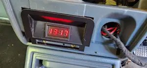 Daihatsu Sirion clock panel
