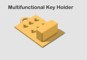 Multifunctional Key Holder holder for money
