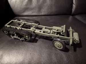 Another M3 Halftrack (Chasis and drive train) 1/20 scale