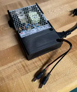Meanwell LRS-100 Terminal Cover and Mount