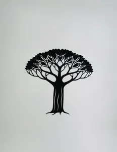 African baobab tree - wall art