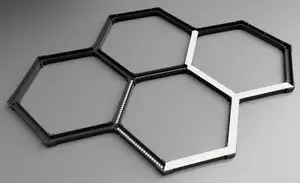 Hexagon LED Lamp