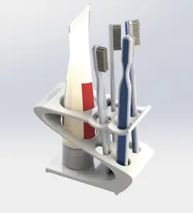 Toothbrush Holder for 2 and 4 brushes