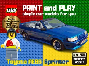 LEGO Toyota AE86 Sprinter