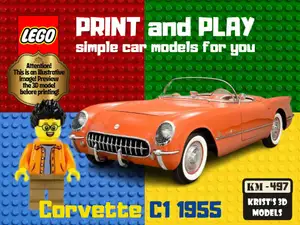 LEGO Chevrolet Corvette C1 1955