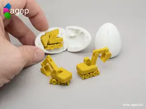 Surprise Egg #4 - Tiny Excavator