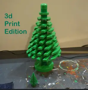 Big LEGO Christmas tree (3d printer edition)