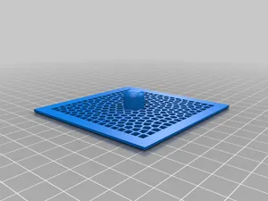 Aquarium Mesh Feeding Hatch