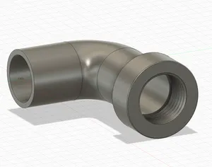 Angle Adapter thread g1/2 to 18 mm pipe (outer diameter)