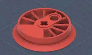 SAR T class custom Lego Train wheels