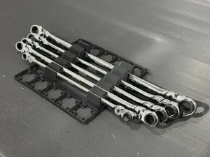 Gridfinity f/ Harbor Freight ICON 56694 Double Box Flex Ratcheting Wrench Set