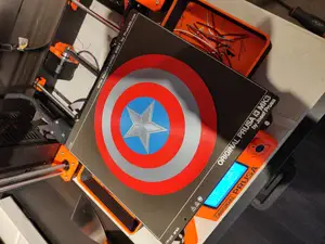 Captain America decorative shield MMU or multiple parts