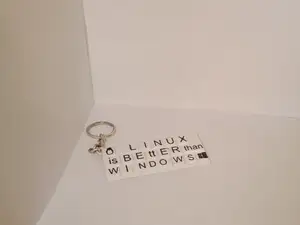 Keyboard keychain