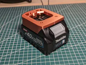 Makita XGT 40V battery holder