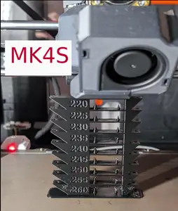 MK4S w/o MMU3: Improved All-In-One Temperature and Bridging Tower -- High to Low Temps PLA/PETG/ABS/TPU (Remix)