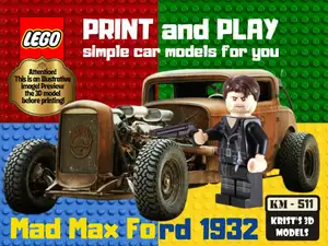 LEGO Mad Max Ford 1932