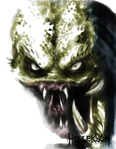 PREDATOR Hellekson Fan Art Night Light Stl FIle