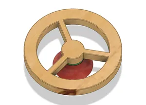 Toy Steering Wheel Mount