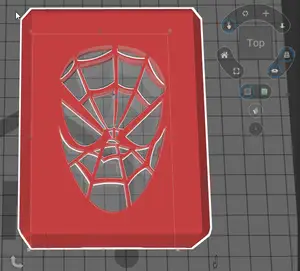 Spiderman's head Qidi 4 plus tool head
