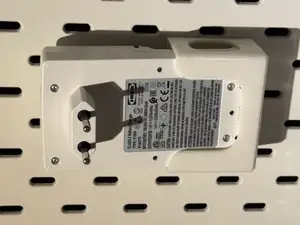 Ikea Battery charger holder for Skådis / Skadis