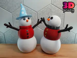 Giant Snowman - Wizard Hat