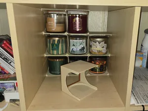 Bath & Body Works 3-wick candle shelves