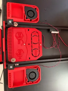 Single Fan Extension for Nevermore Voron - Troodon