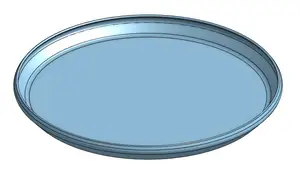Bowl under flowerpot