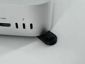 Mac mini M4 Power Button