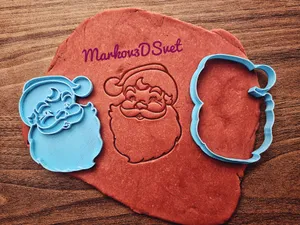 Coca Cola Santa Claus Cookie Cutter